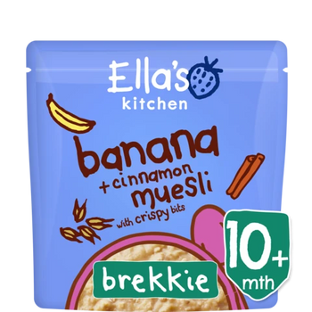 Banana cinnamon muesli