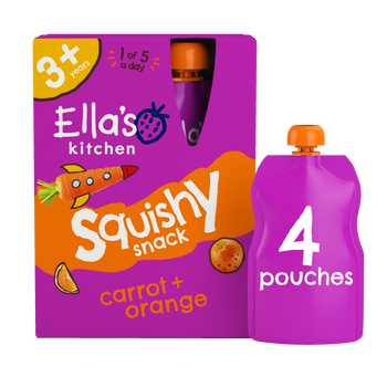 Ellas kitchen carrot orange kids smoothie multipack image