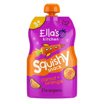 Ellas kitchen carrot orange kids smoothie front of pouch