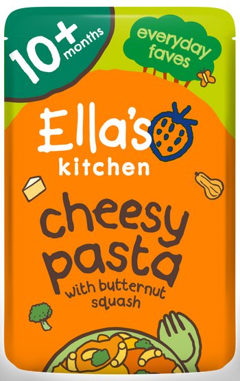 Ellas kitchen cheesy pasta baby food pouch