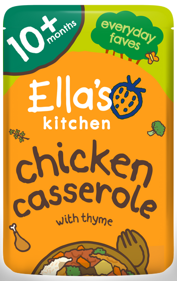 Ellas kitchen chicken casserole baby meal front of pack