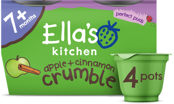 Ellas kitchen apple crumble baby dessert