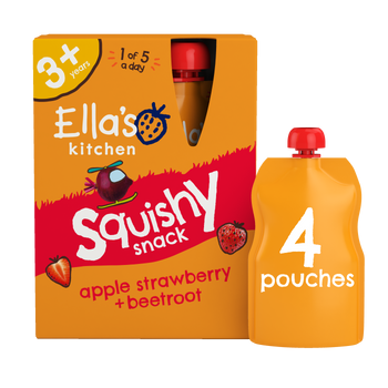 Ellas kitchen apple strawberry beetroot kids smoothie multipack image