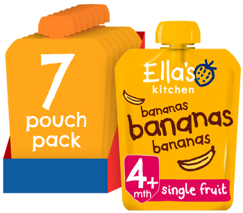 Ellas kitchen banana baby puree pouch case