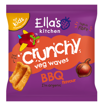 Ellas kitchen bbq veg waves kids snack single pack
