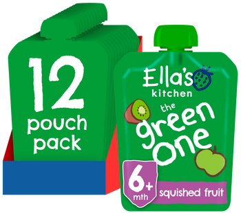 Ellas kitchen green one baby smoothie pouch case