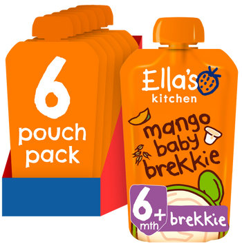 Ellas kitchen mango baby brekkie pouch case