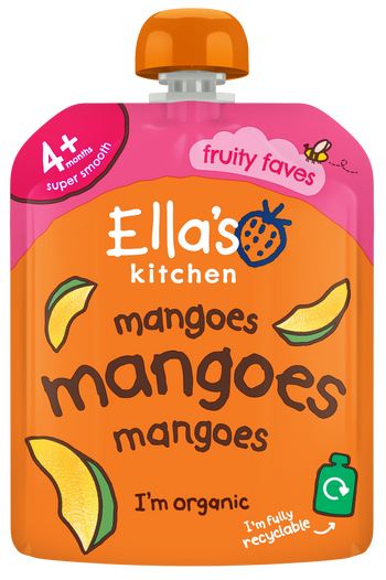 Ellas kitchen mangoes baby puree pouch