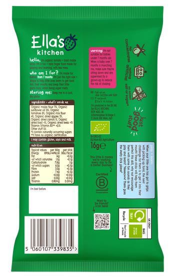 Ellas kitchen melty sticks tomato basil back of pack