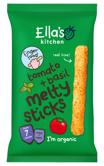 Ellas kitchen melty sticks tomato basil front of pack