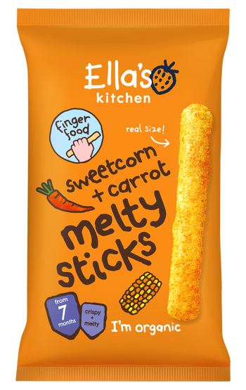 Ellas kitchen sweetcorn carrot melty sticks baby snack 2