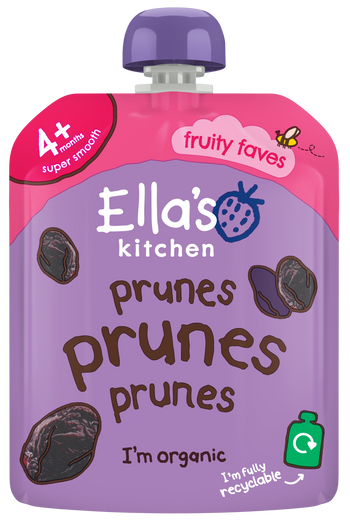 Ellas kitchen prunes baby puree pouch