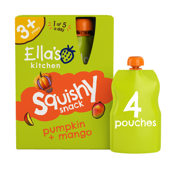 Ellas kitchen pumpkin mango kids smoothie multipack image