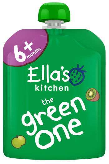 Ellas kitchen the green one baby fruit smoothie pouch