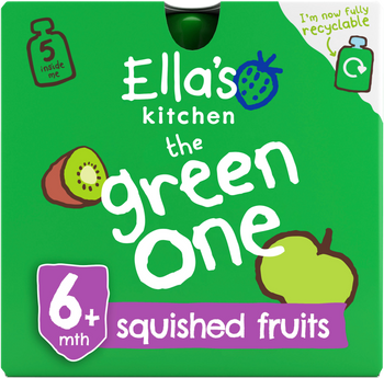 Ellas kitchen the green one smoothie multipack recyclable