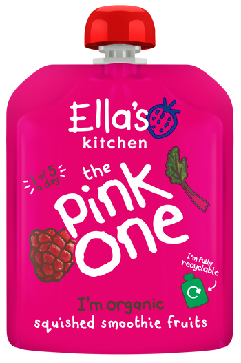 Ellas kitchen the pink one baby smoothie pouch