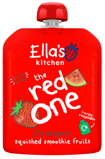 Ellas kitchen the red one baby smoothie pouch