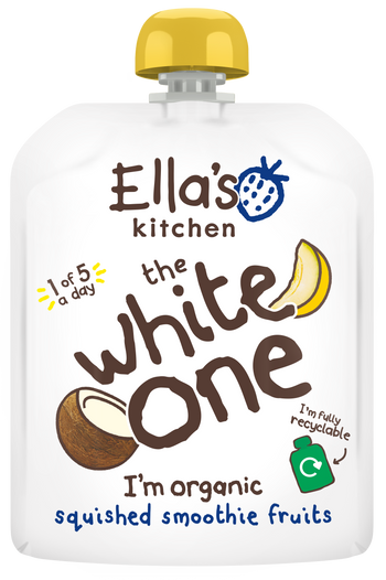 Ellas kitchen the white one baby smoothie pouch