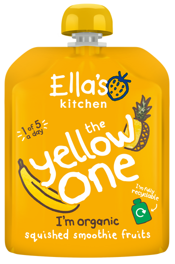 Ellas kitchen the yellow one baby smoothie pouch