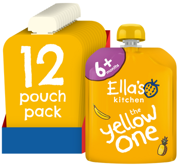 Ellas kitchen yellow one baby smoothie pouch case