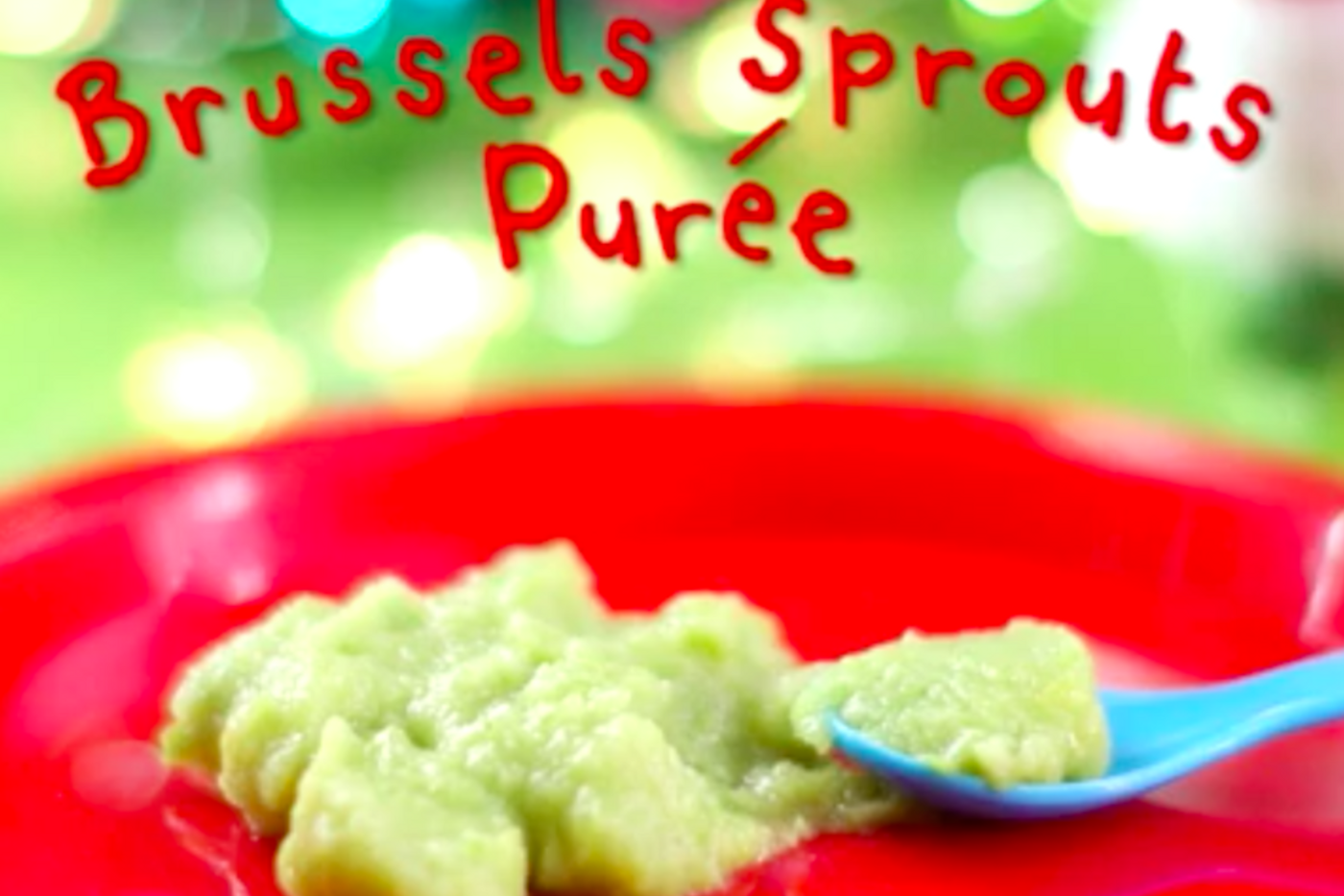 Brussel Sprouts Puree