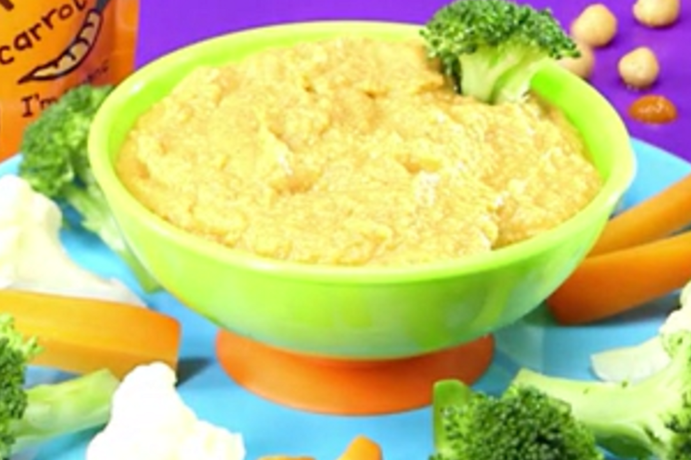 Moroccan Carrot Cumin Hummus