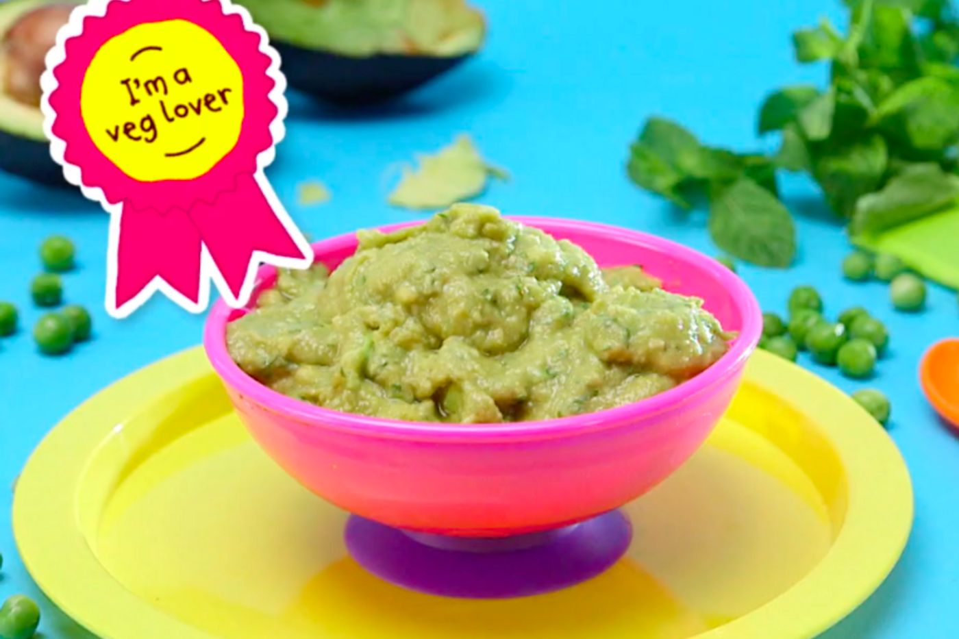 Minty Pea Avocado Dip