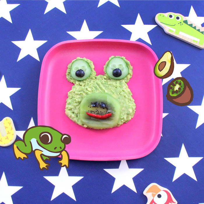 Avocado froggy sensory fun
